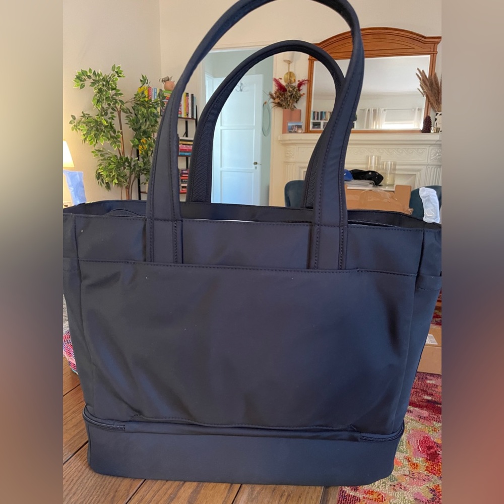 Away Travel Double Diaper Tote - Brand New!!! Jet Black, amazing Diaper Bag!